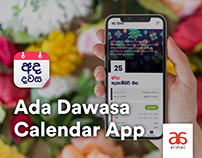 Ada Dawasa Calendar App