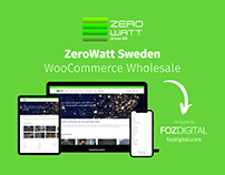 ZeroWatt WordPress Website + WooCommerce Wholesale