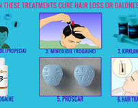 Can these treatments cure hair loss or baldness?