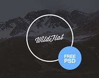 WildFlat - Free Psd Template