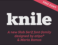 Knile font
