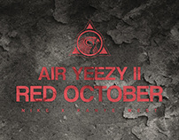 Nike Air Yeezy II - Red October