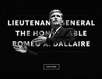 L Gen. Roméo Dallaire - Website