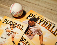 Salt Lake Bees Baseball - Playball Cover Art