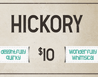 Hickory Font