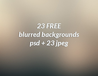 23 Free Blurred Backgrounds