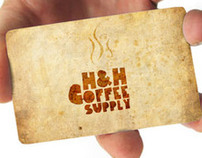 H&H Coffee Supply Identity