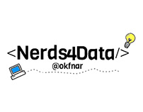 Nerds 4 Data Logo design