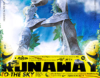 Runaway To The Sky / 3D Nike Poster