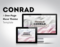 Conrad - One Page Muse Theme