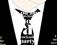 Cocktail Party Invitation.