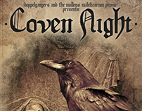 The Coven Metal Concert Poster Template