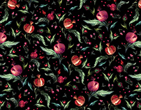 Pomegranate pattern