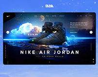Nike Shoes - Website Concept UI/UX