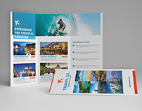 Travel A4 / Letter Trifold Brochure