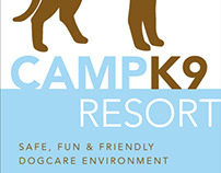 Camp K9 Resort Logo Development