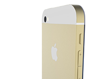 iPhone 6 Gold Concept