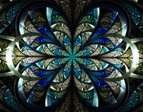Stained Glass Fractals 2011