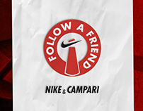 Follow a friend - Nike e Campari