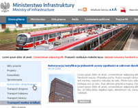 ministry of infrastructure