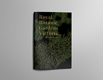 Publication design - Royal Botanic Garden Annual report