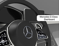 Alias Model of Mercedes C- class dashboard