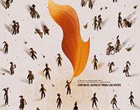 Branding for Voces Contra el Silencio, A Film Festival