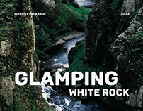 White Rock glamping | Website redesign