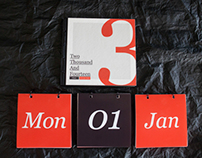 Typography Calendar