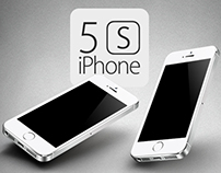 New 5S iPhone Mockup Set