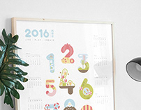 Calendar and poster design for Juzilicai