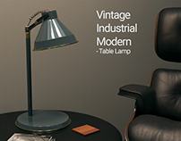 Vintage Industrial Modern - Table Lamp