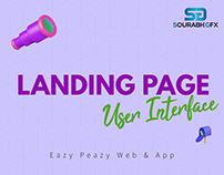 Eazy Peazy Landing Page Design by Sourabh GFX