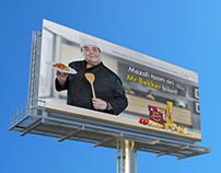 Billboard design for Mr.Baker