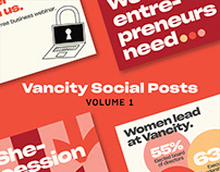 Social posts for Vancity Credit Union
