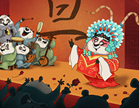 Chinese Opera characters