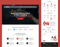 Digital Agency Homepage Design
