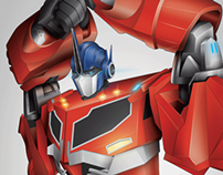 Optimus Prime Illustration