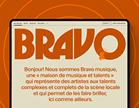 Bravo Musique - Web