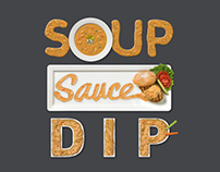 Soup. Sauce. Dip.