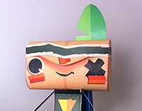tearaway paper toys
