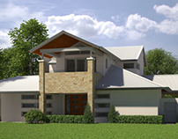 Exterior Visualization of a House - Australia