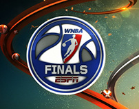 WNBA Coverage on ESPN Logo