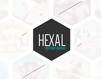 Hexal: Single Page Portfolio Template