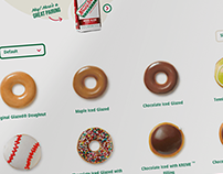 Krispy Kreme Website Redesign 2013 - Jessica Pine