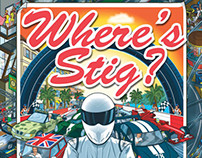 Where's Stig? Motorsport Madness Search & Find Book