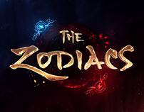 Fantasy Game Logo - The Zodiacs