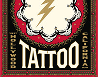 High Voltage Tattoo - Poster Comp