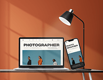 Landing page/ Photographer Odessa /UI-UX/ adaptive