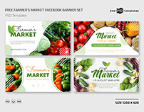 Free Farmer’s Market Facebook Banner Set
